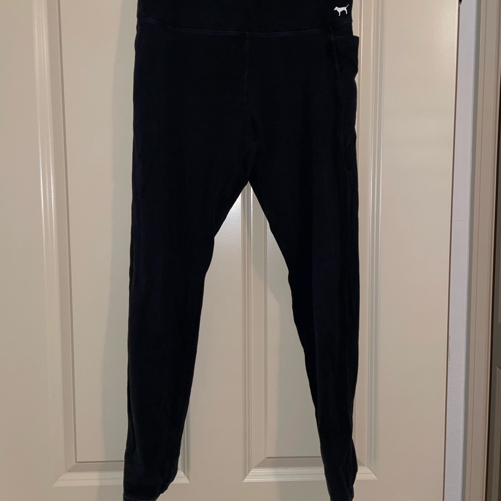 Black PINK Yoga Leggings